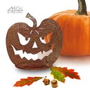 SAREMO Rost Halloween-Krbis auf Platte ca. 25 cm H | SA-HK3