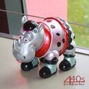 Gift-Company Nashorn RHINO LADY Stellfigur bunt metallic...