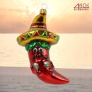 440s Christbaum-Hnger Chili Schote mit Sombrero | PP-1862