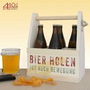 Contento Beer Caddy fr 6 Flaschen BIER HOLEN IST AUCH...