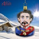 INGE-GLAS Weihnachts-Hnger Knig Ludwig II Bste