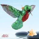 440s Christbaum-Hnger Kolibri grn-lila