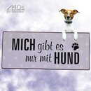 LaFinesse - Mich gibt es nur mit Hund Metallschild |...