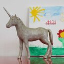 AM-Design Einhorn silberfarben, H ca. 23,5cm