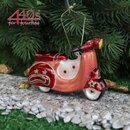 INGE-GLAS Weihnachts-Hnger Motorroller | IG-64625H600