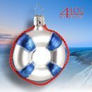 INGE-GLAS Weihnachts-Hnger Rettungsring ca.7 cm |...