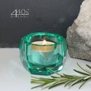 Gift-Company Teelichthalter Kristallglas lichtgrn ca 4...