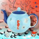 Mila Keramik-Teekanne Save the Ocean ca 1,2 Liter | MI-94274