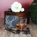 Selbrae House 7-tlg Whisky Drink-Set Hirsch in...