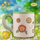 Mila Keramik-Becher Sunny Sunflowers | MI-80275