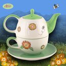 Mila Keramik Tee-Set Tea for One Sunny Sunflowers |...