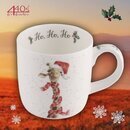 Wrendale Designs Porzellan-Becher Weihnachts-Giraffe |...