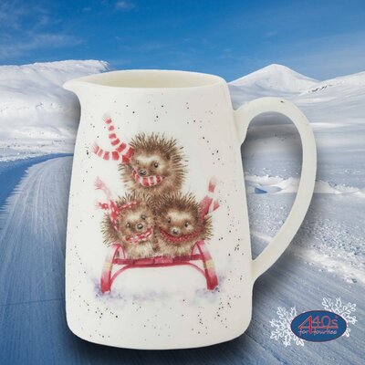 Wrendale Designs Mini Porzellan Milch-Kännchen Rodl-Igel...